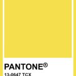 Pantone colour of the year 2021 Yellow