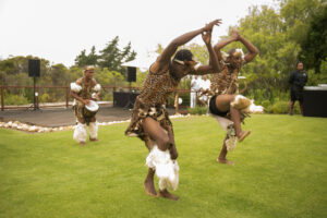 Zulu dancers, entertainment